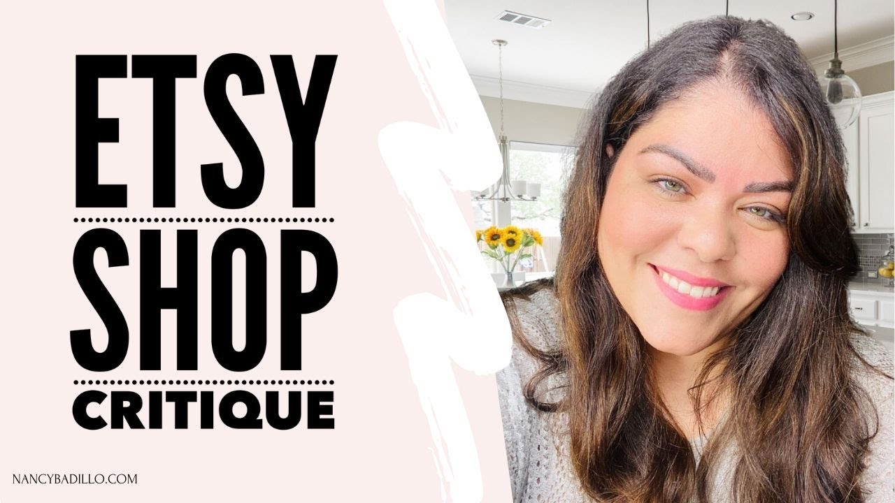 Etsy Shop Review | Etsy Tips and Tricks | Nancy Badillo