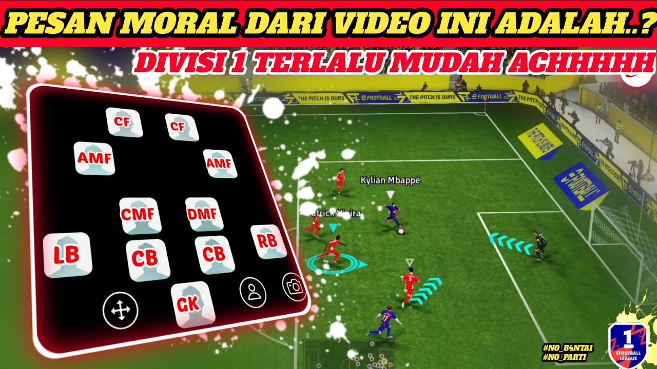 DIVISI 1 TERLALU MUDAH ACHHHHHHH....!!! ONIK BAPA EFOOTBALL 😂