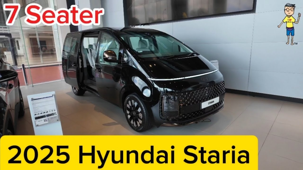 Hyundai Staria 7-Tempat Duduk 2025 Malaysia.MPV Futuristik dengan Keselesaan Premium untuk Keluarga.