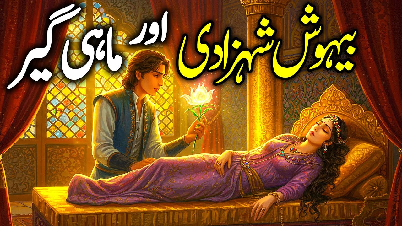Bayhosh Shehzadi Aur Gareeb Mahigeer || Urdu Hindi Moral Story