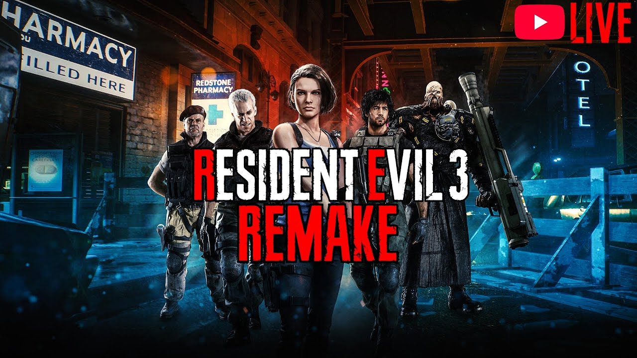 ENDING RESIDENT EVIL-3 REMAKE TODAY | RESIDENT EVIL-3 LIVE