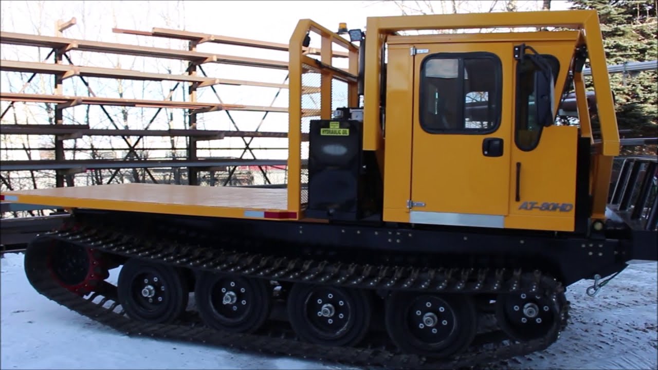 ALLTRACK AT-80HD Tracked Carrier Walk around and Feature explanation