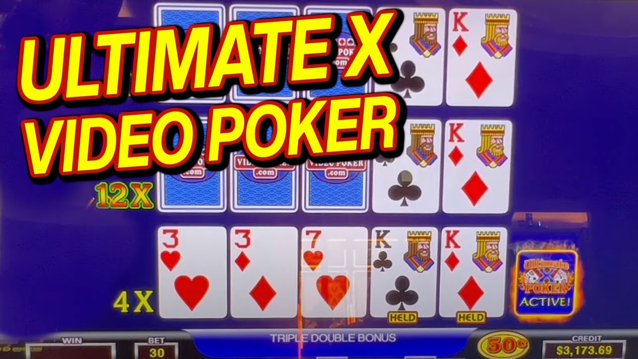 Gambling on Ultimate X Video Poker in the high Limit Room with@bigkatspoker