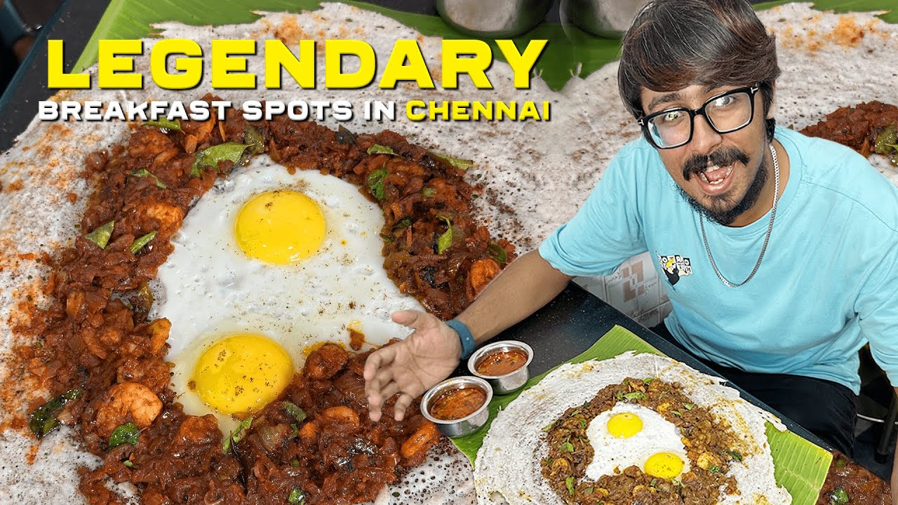 I Visited Chennai's OLDEST Breakfast Spots 🍽️🔥 | Peppa Vlogs