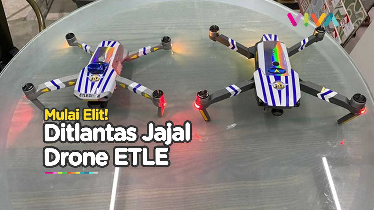 Pelanggar Tak Berkutik, Polda Jateng Uji Coba Tilang Pakai Drone ETLE