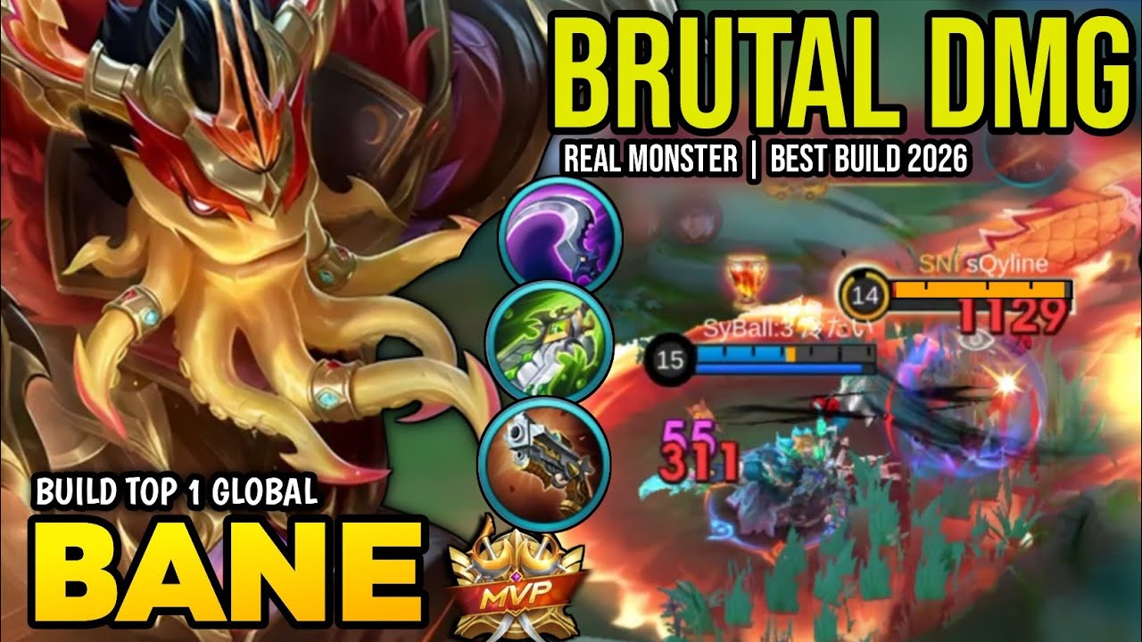 BANE BEST BUILD 2026 | BUILD TOP 1 GLOBAL BANE GAMEPLAY | MOBILE LEGENDS✓