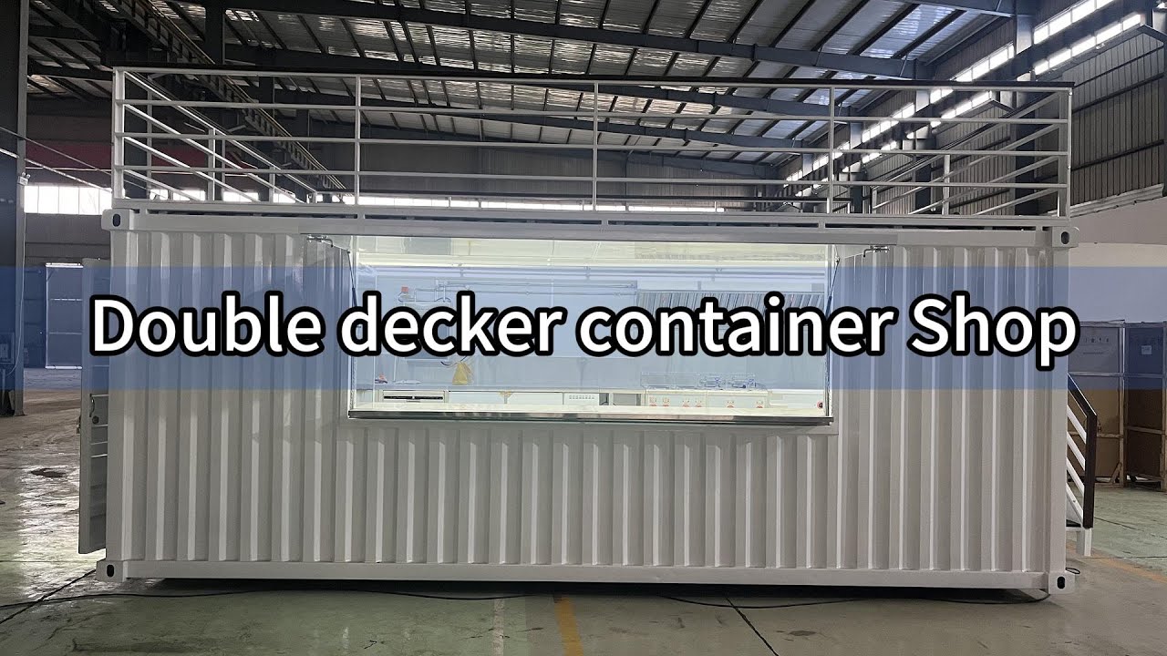 Double-Wide Container Restaurant