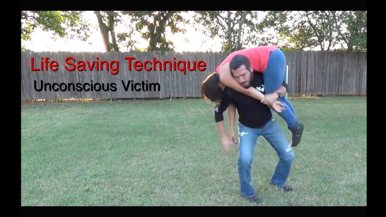 Life Saving Technique | The Fireman's Carry.