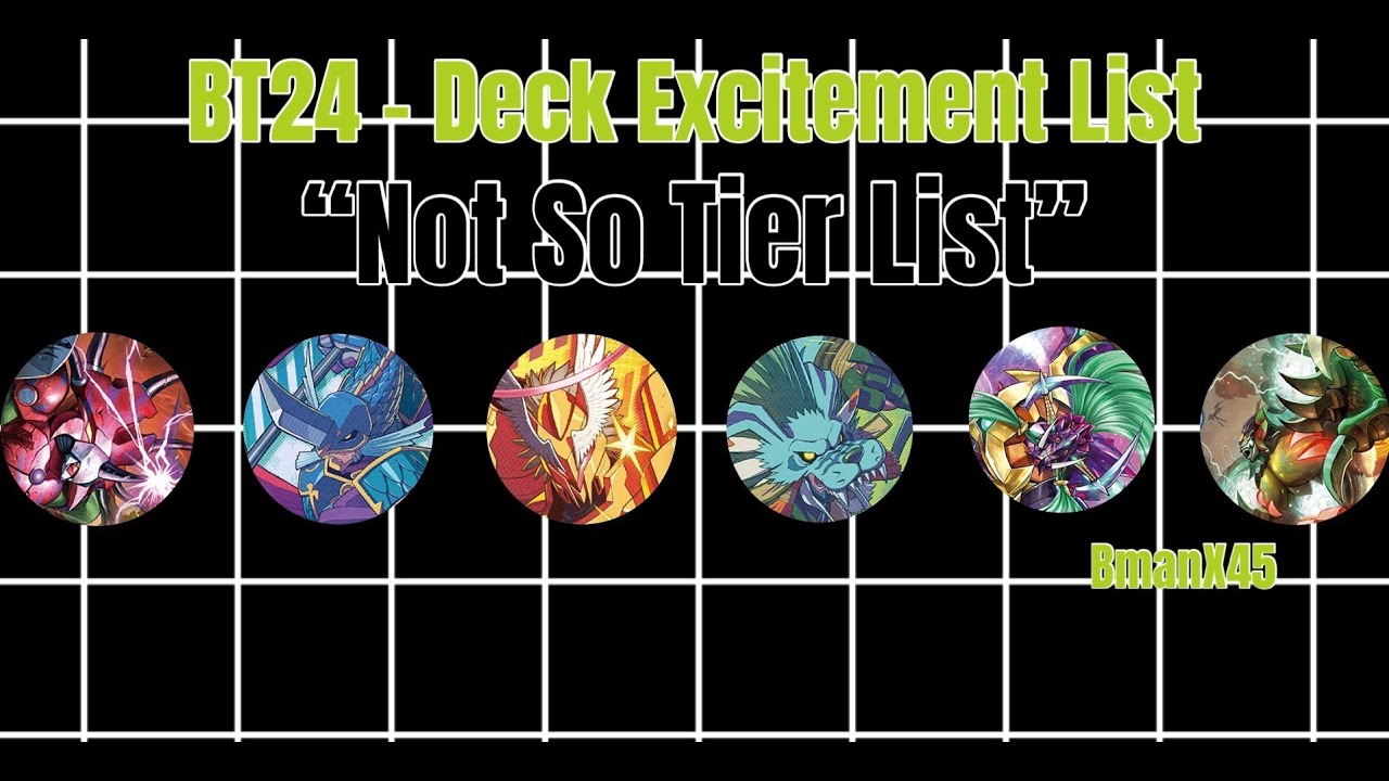 Digimon TCG: BT24 - Deck Excitement List