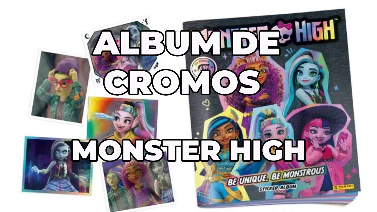 MONSTER HIGH ALBUM DE CROMOS PANINI 2024 - Parte 1