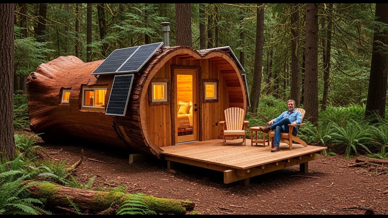 Man Builds a Luxury Bushcraft Shelter in the Deep Forest | Cozy Survival Build