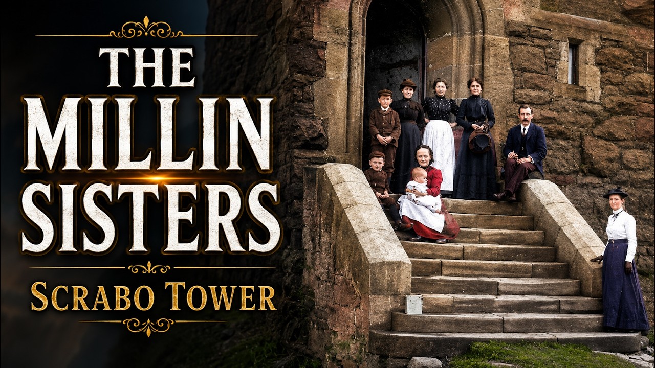 The Legendary Millin Family who lived in Scrabo Tower Newtownards County Down serving Afternoon Teas