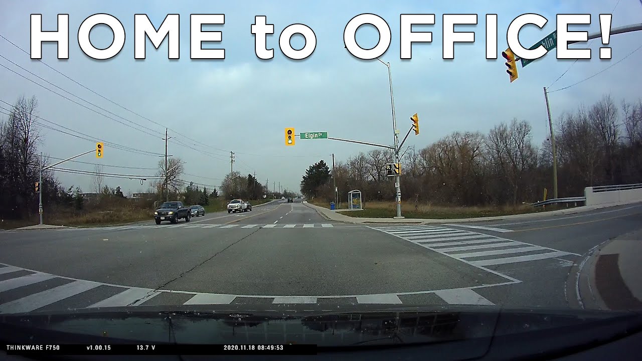 My Drive To The Office (Full Video in Real Time!)