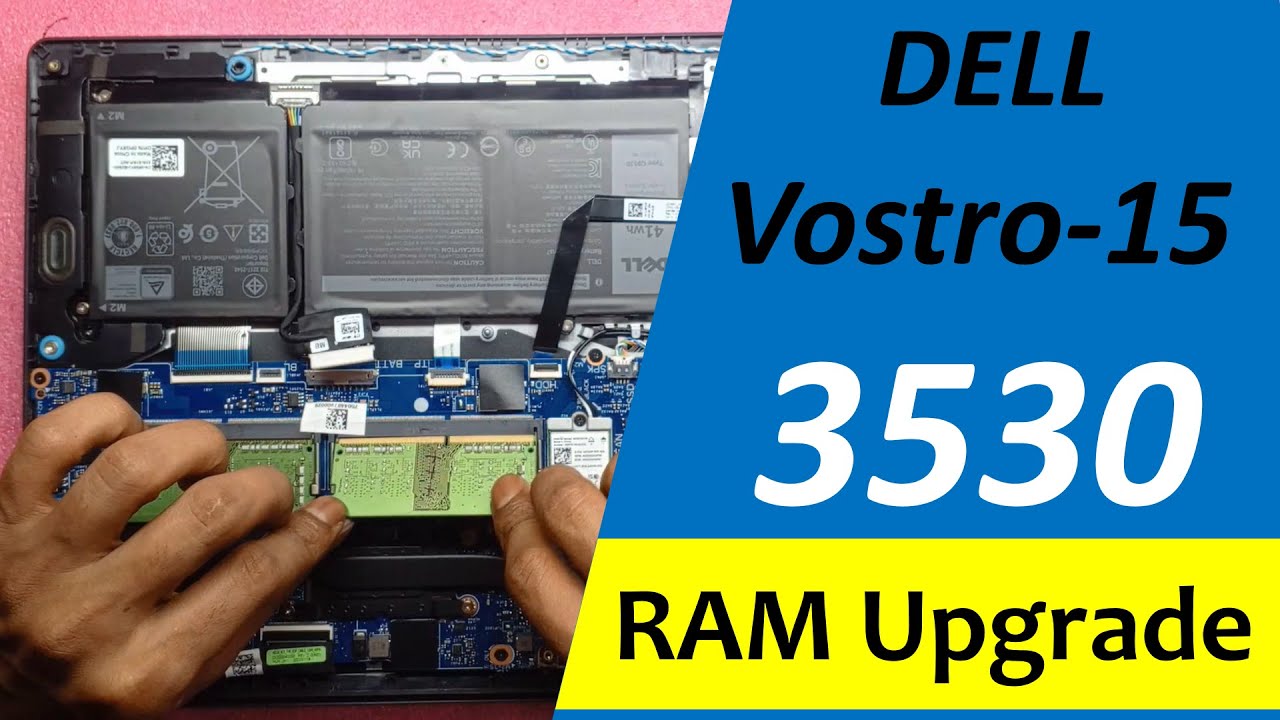 Dell Vostro 3530 laptop RAM Upgrade & Disassemble Step by Step Guide In Dell Vostro-15 3530 laptop