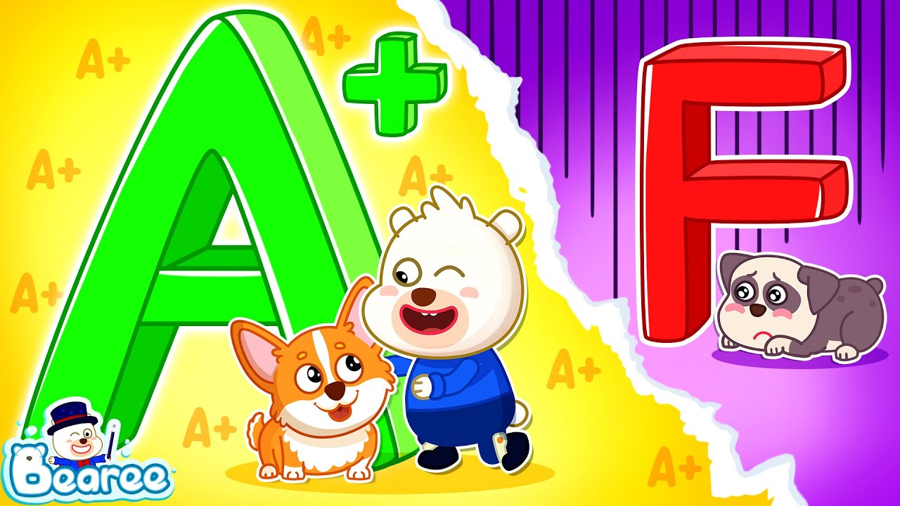 Class Pet | Genius vs Silly Puppy | Puppy, Don't Feel Jealous! | Pets Cartoon | Bearee Kids Show