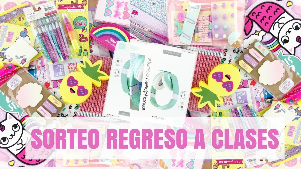 REGRESO A CLASES - SORTEO INTERNACIONAL 2018 | Michela Perleche