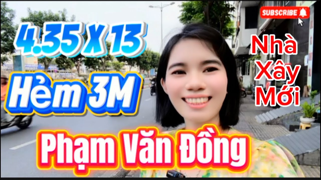 Bán Nhà Xây Dựng Mới Sát Mặt Tiền Đường phạm Văn Đồng Gần Sân Bay Tân Sơn Nhất bds sài gòn