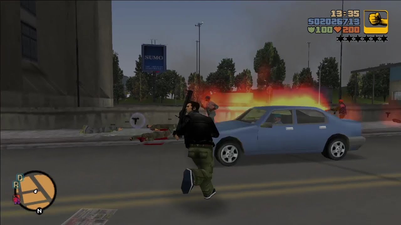 GTA 3 | Peds Riot #6 | Pike Creek (PC)