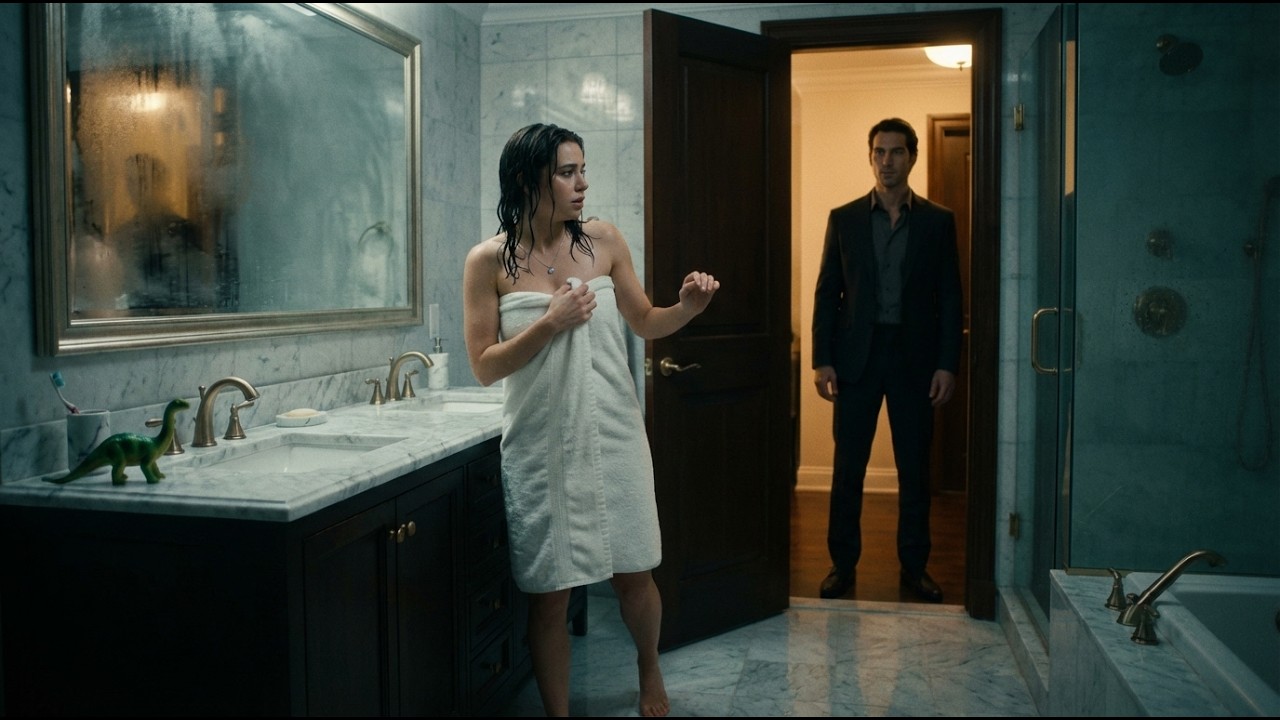 “Who Are You?” The Mafia Boss Froze When He Found a Single Mom in His Bathroom—Wrapped in His Towel