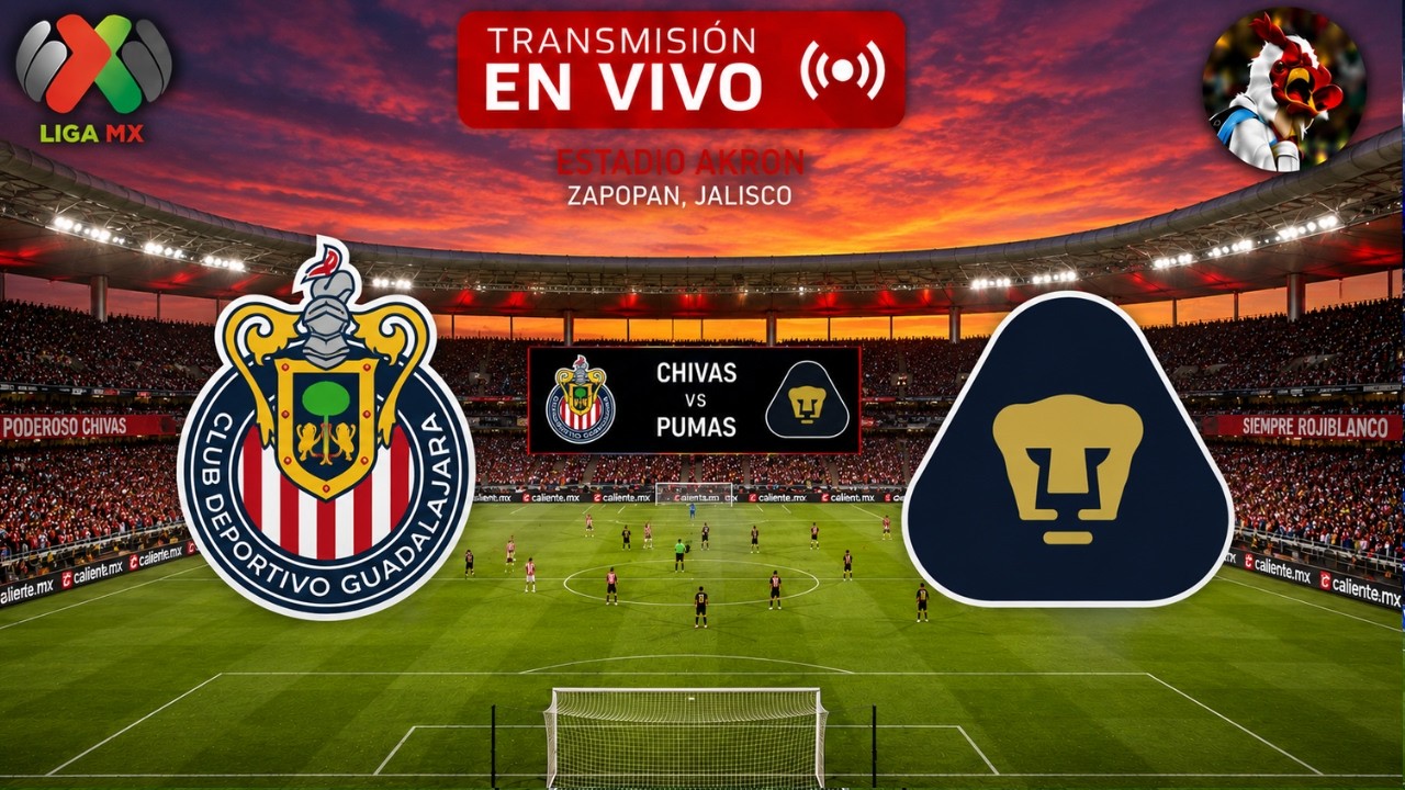 🔴⚽ CHIVAS vs PUMAS EN VIVO | JORNADA 8 APERTURA 2026 | LIGA MX