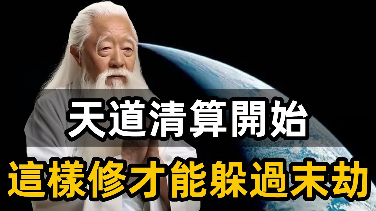 地球頻率大轉變：天道清算開始！這樣修才能躲過末劫！#zen #佛禪