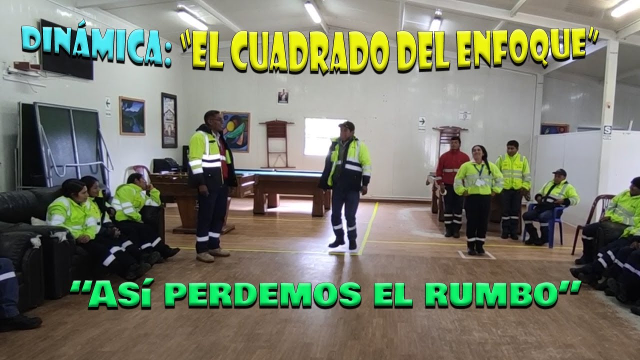 DINÁMICA: EL CUADRADO DEL ENFOQUE, “Así perdemos el rumbo”