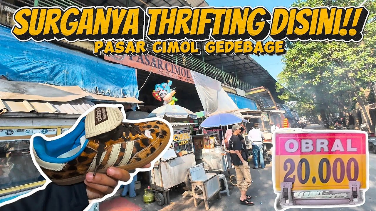 Tempat Trifting Terbesar Ada Disini | Pasar Cimol Gedebage Bandung
