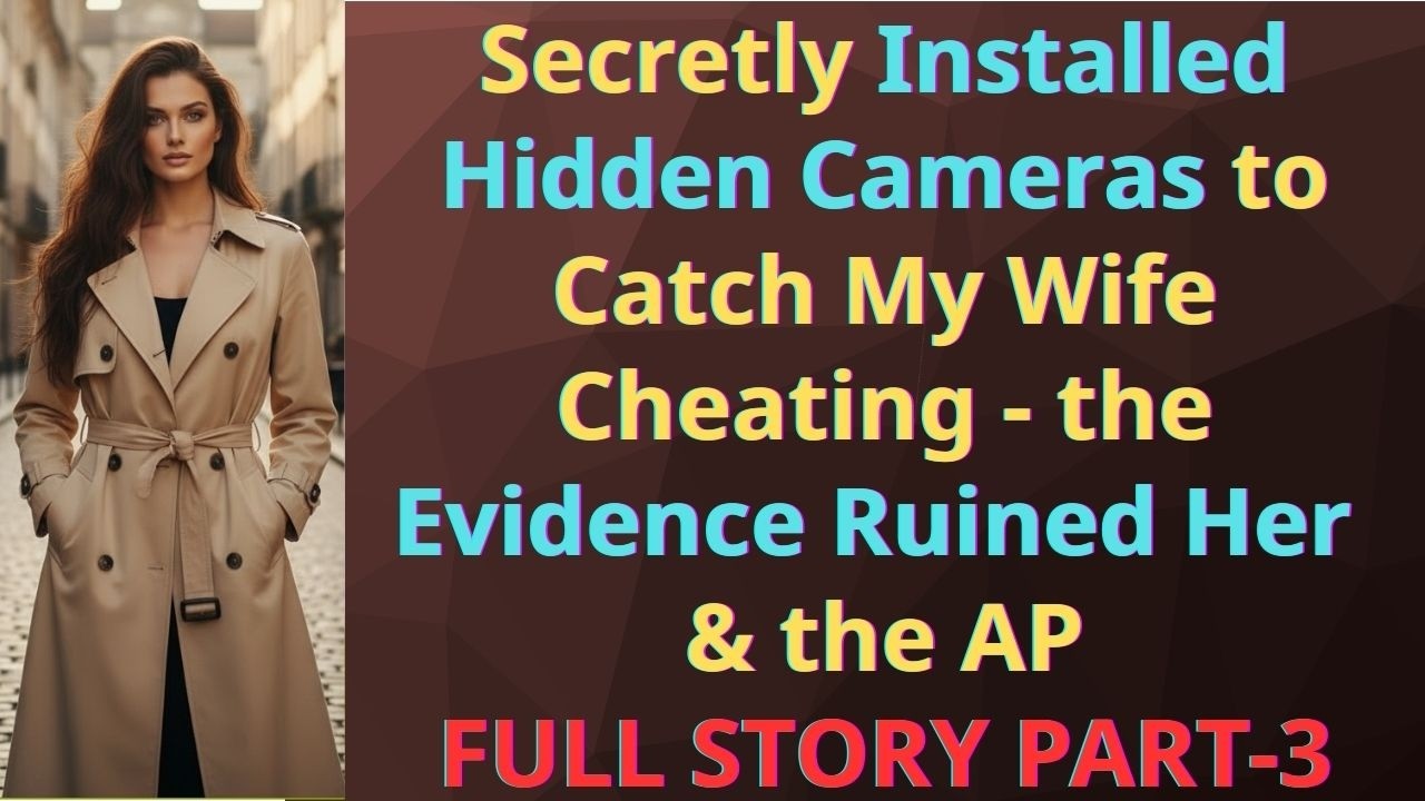 [PART 3] Installed Surveillance Cams to Catch My Wife Cheating — the Evidence Ruined Her & the AP