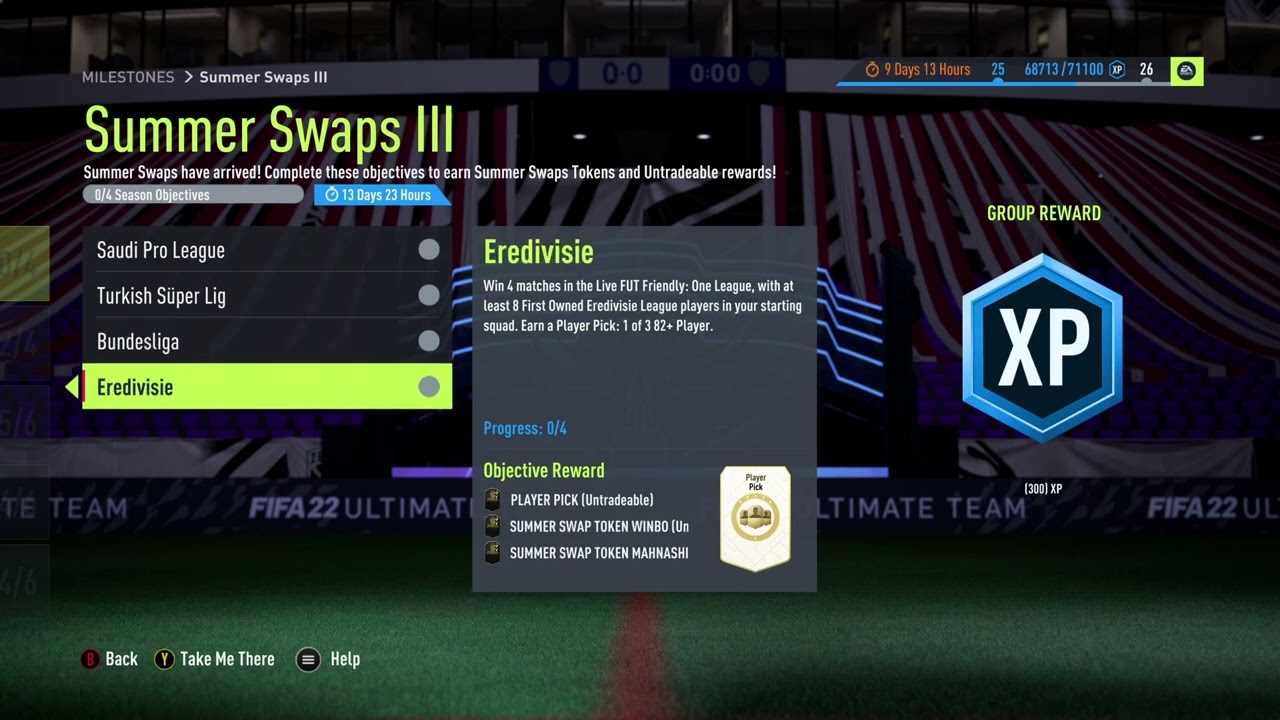 Summer Swaps 3 Objectives FIFA 22