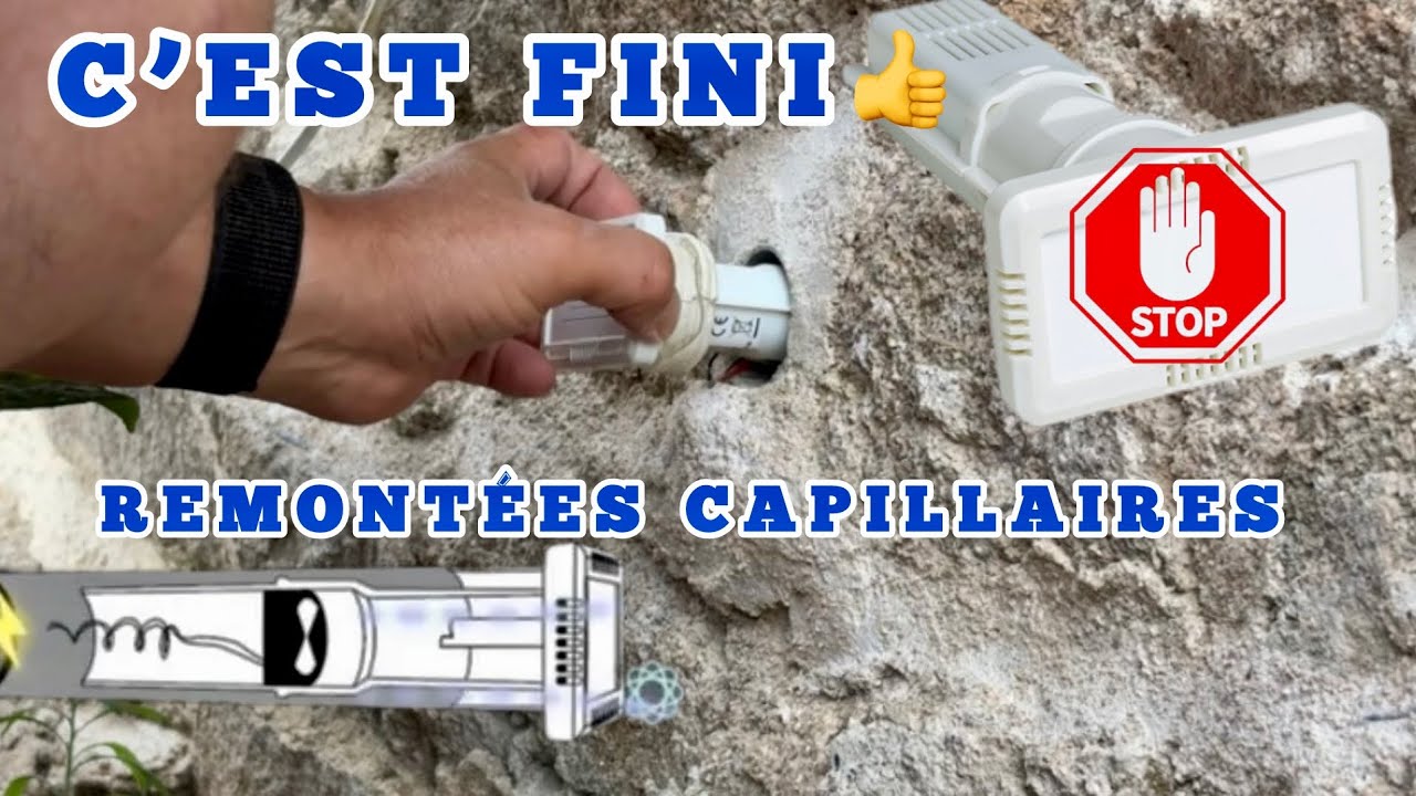 Réponses Humidité remontées capillaires vieux murs de maison en pierre 