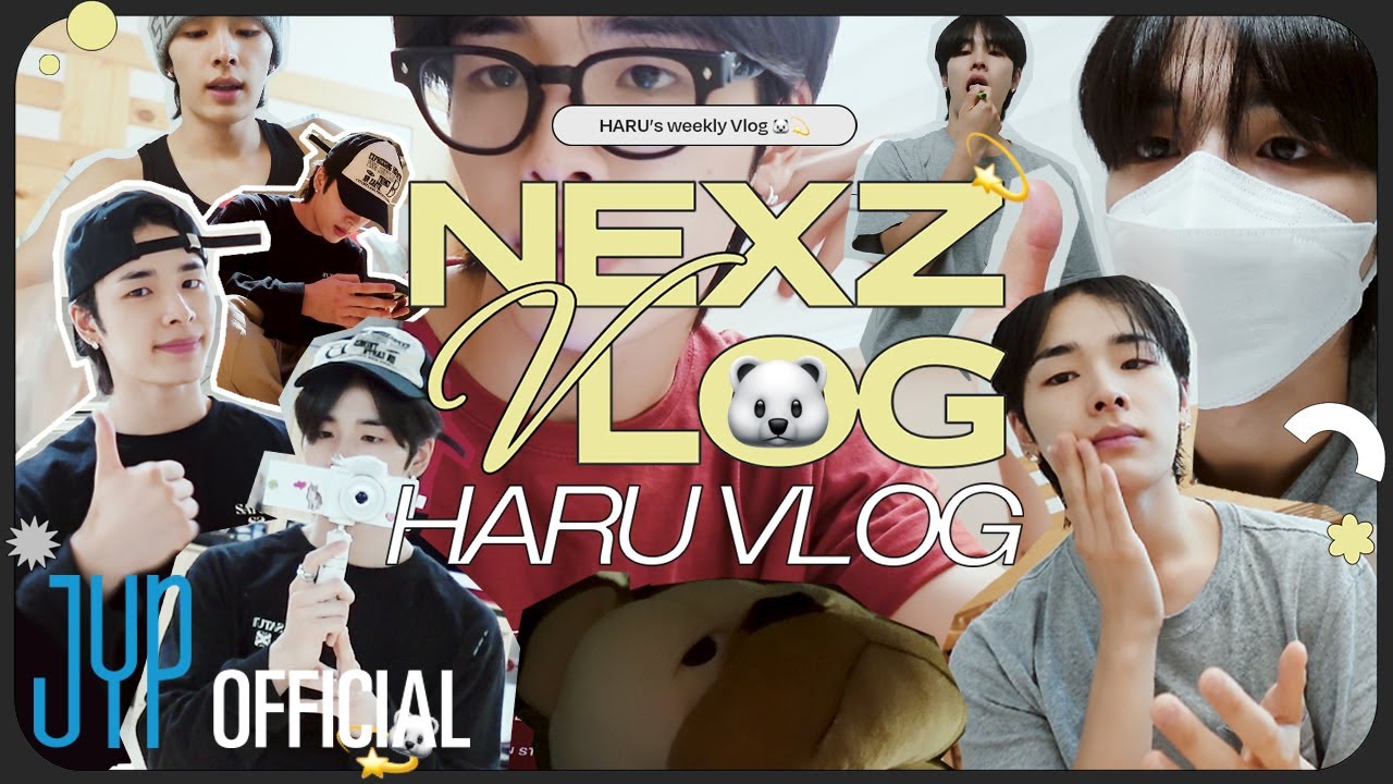 [NEXZ(넥스지) VLOG] HARU VLOG | 하루의 하루 종일🐻‍❄💫 #1 | 요리도 하고👨🏻‍🍳🍳 깜짝 생일 선물🎁과 독서📚에 빠진 일상