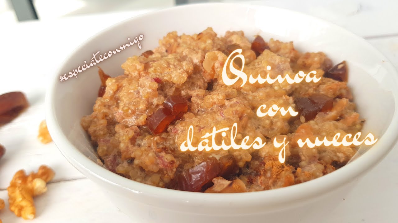 Quinoa con leche sin azúcar | Desayuno saludable