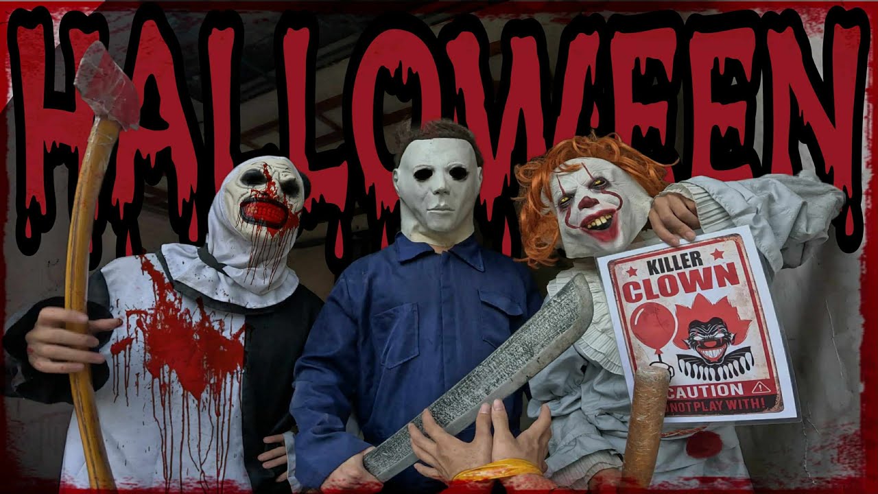 Action Scenes to Escape the Insane Halloween Game of Terrifier, Michael Myers, and Pennywise