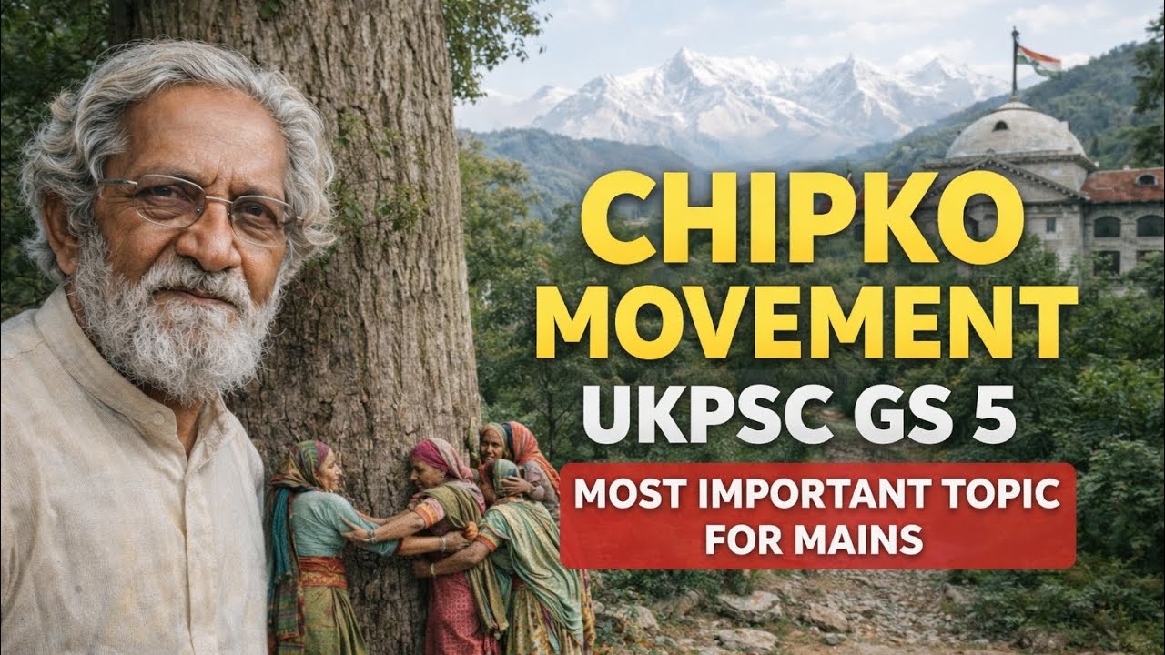  ⚡ From Tree Hugging to Policy Change | Chipko Movement for Mains