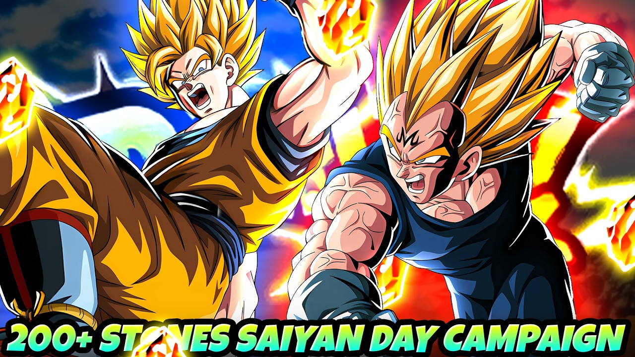 OVER 200 STONES COMING!! Majin Vegeta Saiyan Day 2026 Campaign Info | Dragon Ball Z Dokkan Battle