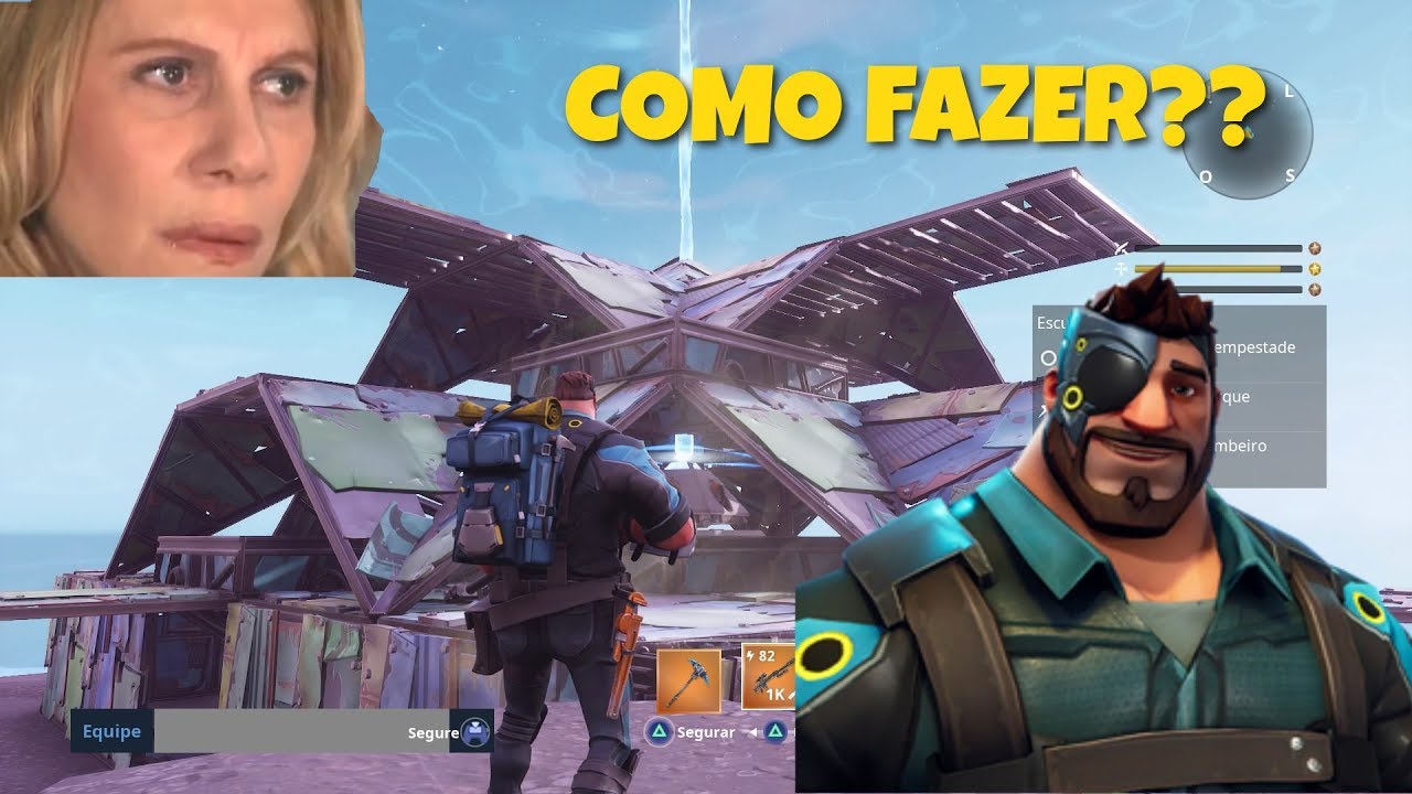 FORTNITE SALVE O MUNDO - DICAS PARA INICIANTES #10 - A BASE QUE USO NO ESCUDO ANTI-TEMPESTADE!