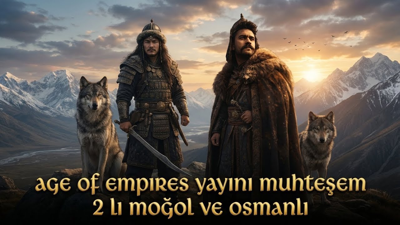 Age of Empires IV İlk Yayın Bir Moğol Bir Osmanlı