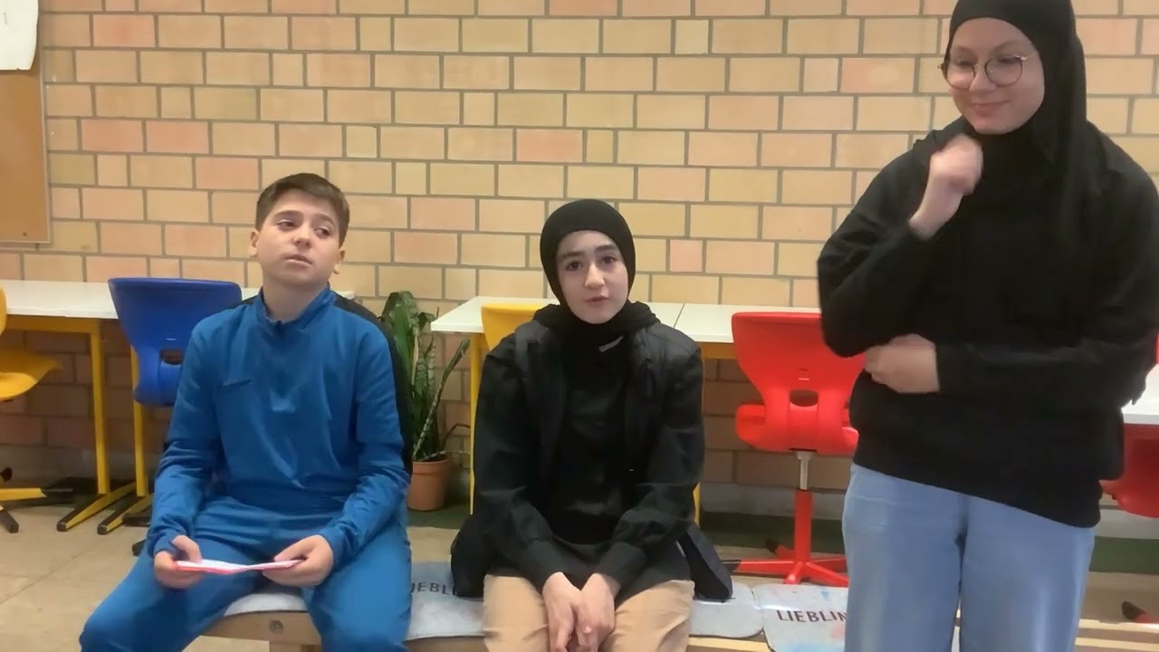 Wettbewerbsbeitrag der Klasse 6E # IchStehAuf
