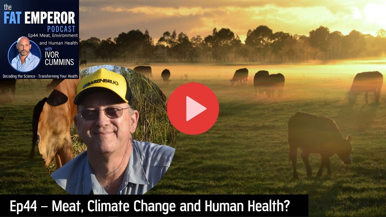 Ep44 Meat and Climate Change and Human Health   What is the Story