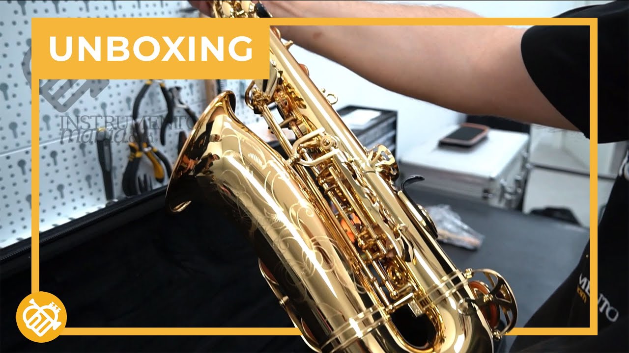 UNBOXING - Saxofón Alto Yamaha YAS 62