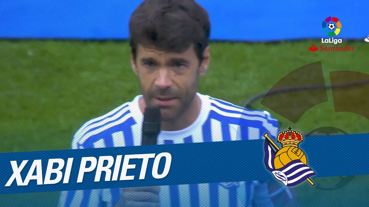 Homenaje a Xabi Prieto