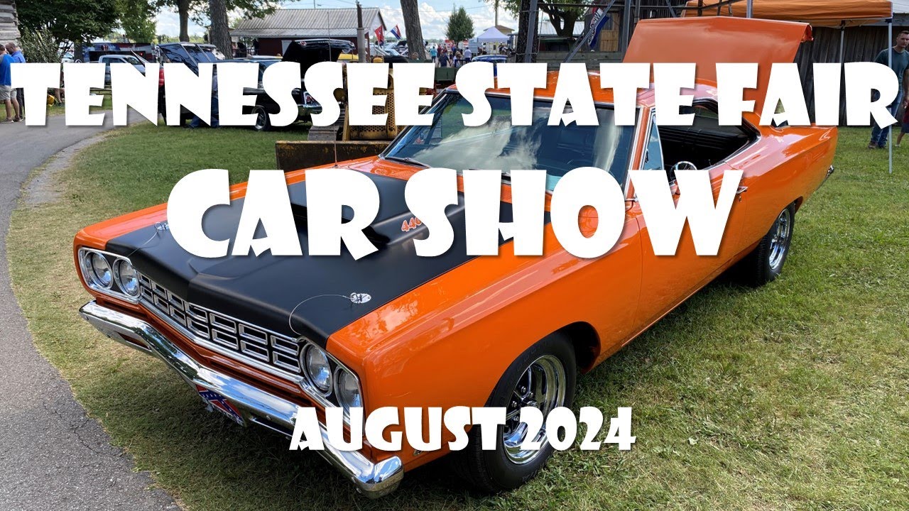 CAR SHOW – Tennessee State Fair Car Show - Lebanon, TN - August 2024 - Hot Rods & Classic Cars