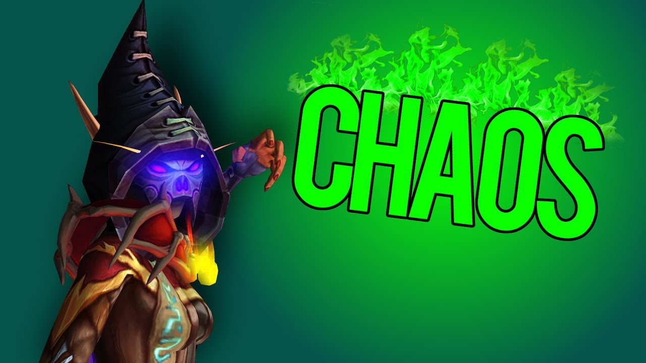 CHAOS BOLTS - Destruction Warlock PvP WoW Legion 7.2.5