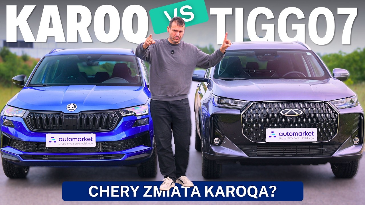 Chery Tiggo 7 HEV vs Skoda Karoq - czy Chińczycy pokonają Czech&oacute;w?