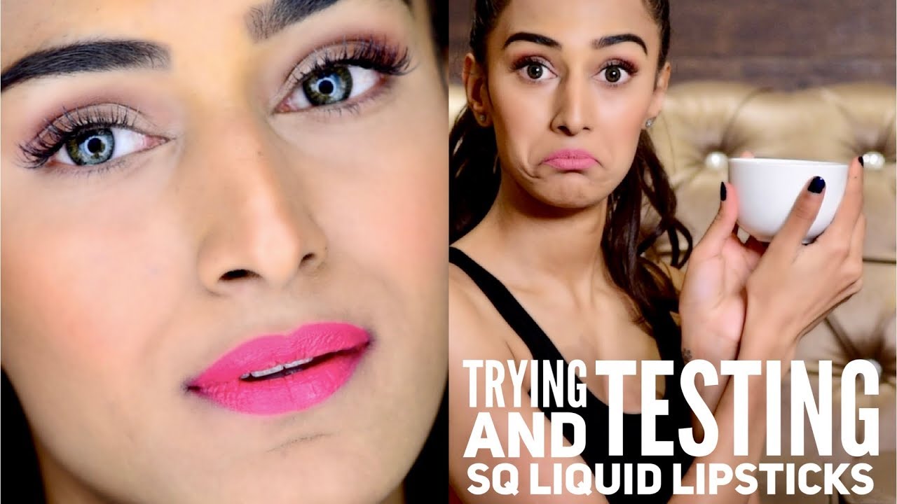 Stay Quirky - Liquid Lipstick - Testing and reviewing | Erica Fernandes |