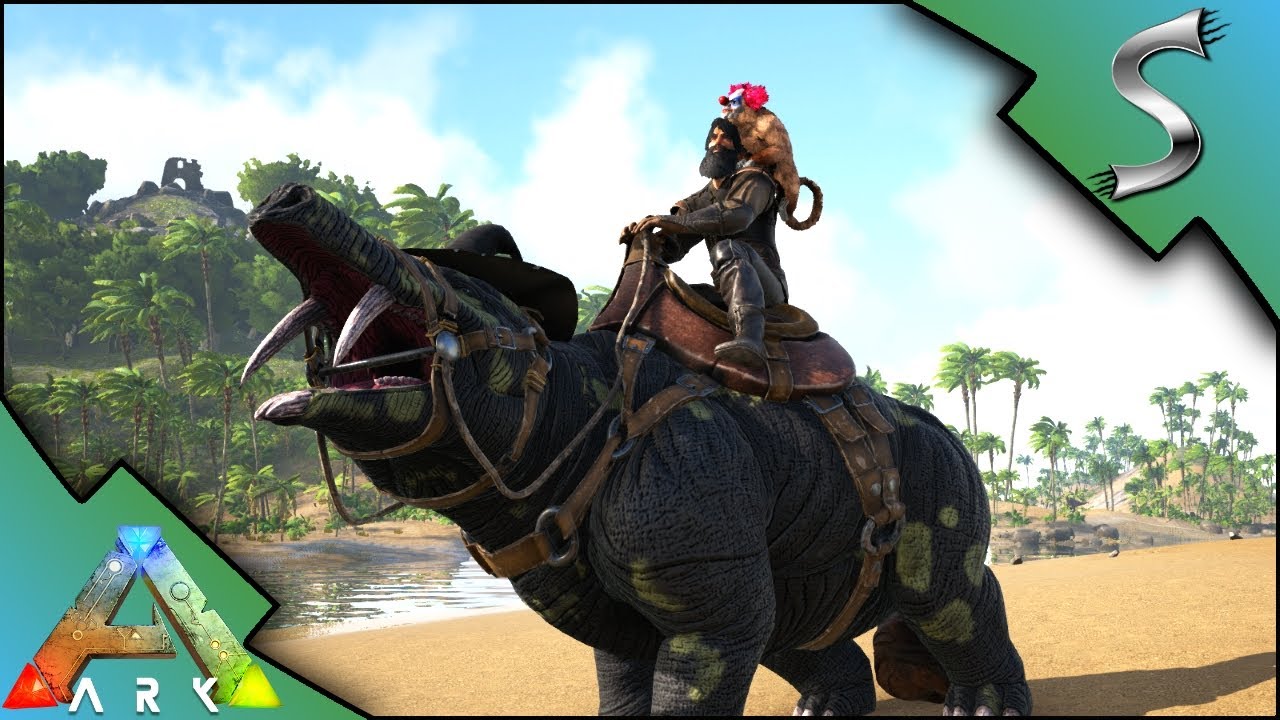 PHIOMIA AND MESOPITHECUS TAMING! CRAZY CLOWN MONKEY! - Ark: Survival Evolved [S4E5]