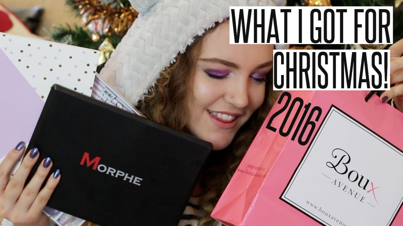 WHAT I GOT FOR CHRISTMAS 2016! | BeautySpectrum