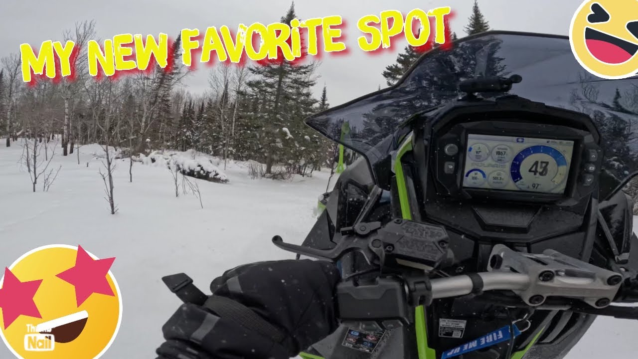 Best snowmobiling area in Minnesota