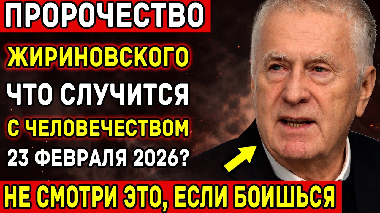 МЫ СМЕЯЛИСЬ, А ОН ЗНАЛ! Что СЛУЧИТСЯ С ЧЕЛОВЕЧЕСТВОМ - 23 ФЕВРАЛЯ 2026 ГОДА?