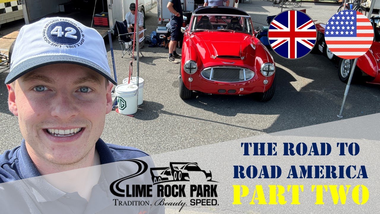 Part 2 - Let’s go racing - Road To Road America - Lime Rock Historic Festival 42 - VLOG